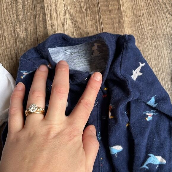 9 pc Newborn NB Baby Boy Bundle Gerber Carter’s - Picture 6 of 8